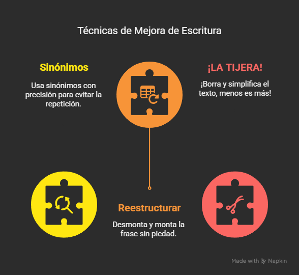 Técnicas concretas para mejorar el ritmo en la escritura